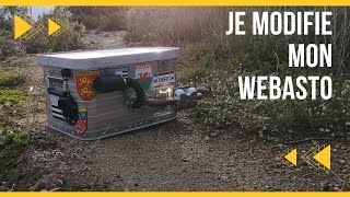 Je modifie mon Webasto chinois pour le mettre dans une valise en alu [upl. by Reldnahc941]