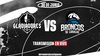 Gladiadores de Anzoátegui vs Bronco de Caracas  SPB 2024  30062024 [upl. by Aelber]