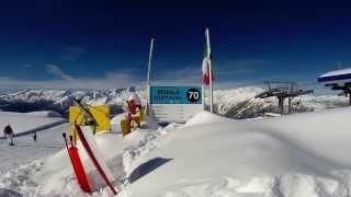 Val di Sole 2014  czarna trasa 70  GoPro Hero3 [upl. by Enilra]