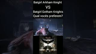 Batgirl Arkham Knight VS Batgirl Gotham Knight [upl. by Maida]