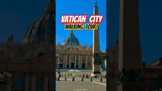 Vatican City Walking Tour 💒 vatican vaticancity travel shortsfeed [upl. by Netsruk]