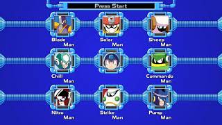 Mega Man 10 — Stage Select Cover Extended [upl. by Sirtimed547]