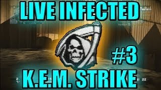 Cod Ghosts LIVE 3 KEM STRIKE Infected quotSO CLOSEquot [upl. by Aciret]