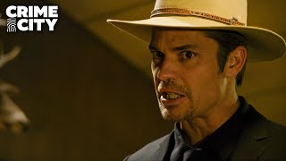 Raylan Confronts Boyd About Quarles  Justified Timothy Olyphant Walton Goggins [upl. by Verdha]