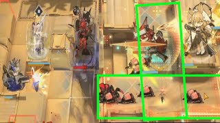 Arknights  quotPerfect mine placement when AoE is busy kill bossquot OD EX 8 Zalak 5 ops [upl. by Freeman467]