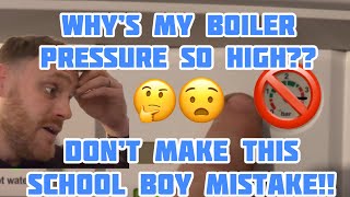 Boiler Losing Pressure Boiler Pressure High Dont Make This Schoolboy Mistake [upl. by Ailyt132]