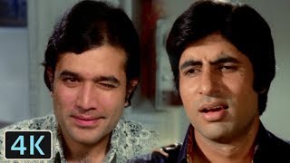 Diye Jalte Hain  Amitabh Bachchan Rajesh Khanna  Namak Haraam  Full 4K Video Song [upl. by Aecila180]