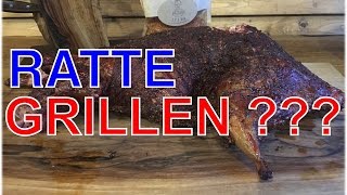 Nutria Biber Ratte vom Smoker Klaus grillt [upl. by Lyssa117]