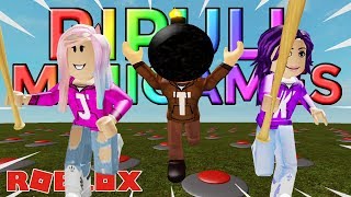 RIPULL MINIGAMES CHALLENGE ON ROBLOX [upl. by Ahsinauj]