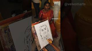 Caricature Art By artist Kavya [upl. by Lebam]