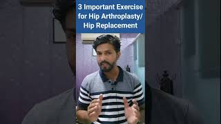 3 Best Exercise For Hip Replacement  Hip Mobility Exercises  Hip सर्जरी के लिये exercises viral [upl. by Uoliram]