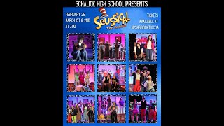 Schalick High School presents SEUSSICAL THE MUSICAL Feb 29 Mar 1 amp 2  7 pm [upl. by Scotney]