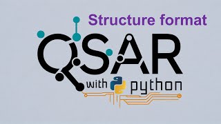 QSAR with python w12 molecular structure format [upl. by Norabel360]