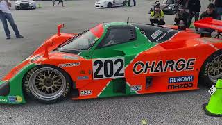 Mazda 767B 4 Rotor Daytona HSR 2023 [upl. by Sutit337]