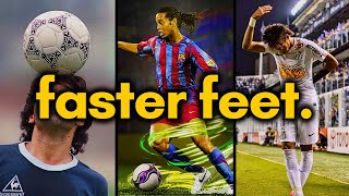 4 BEST Footwork Drills for FAST FEET [upl. by Ursel657]