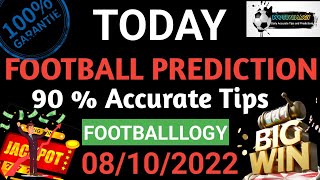 Football Predictions Today 08102022  Soccer Prediction Betting Strategy freetips football [upl. by Goldman]