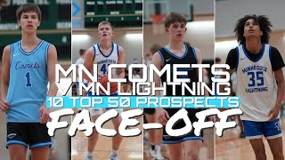 10 TOP 50 2025 Minnesota Prep Hoops Prospects FaceOff at Comets GPA 2024 [upl. by Pegeen]