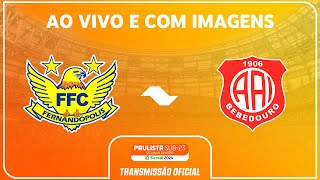 JOGO COMPLETO FERNANDÓPOLIS X INTER BEBEDOURORODADA 8 PAULISTA SUB23 2ª DIV SICREDI 2024 [upl. by Rudwik288]