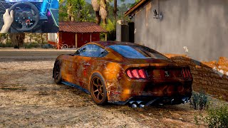 Rebuilding Ford Shelby GT500 Forza Horizon 5 Logitech G29 Steering Wheel Gameplay [upl. by Aillil643]