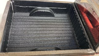 Adding bed liner on Silverado using rust oleum bed coating spray bedliner silverado [upl. by Ab]