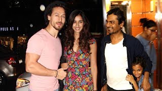 Munna Michael Movie GRAND Screening  Tiger Shroff With Girlfriend Disha PataniNawazuddin Siddiqui [upl. by Grewitz166]