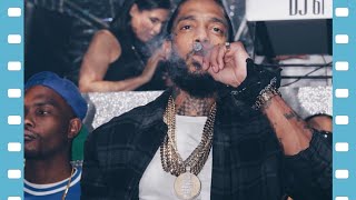 Nipsey Hussle celebrates his 33rd CDay 🎂🎈🎉🎊🎁 [upl. by Ahsemot]