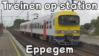 Treinen op station Eppegem [upl. by Boyd]