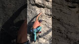 Jumpy 7a escalada in Borsec Romania [upl. by Jeremy]