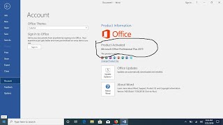 Microsoft Office 2019 activated download installationlatest 2019 [upl. by Eisdnil935]