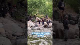 Combat Fishing for King Salmon in Idaho [upl. by Sutsuj]