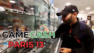 Visite de la partie RETROGAMING du magasin GameCash de Paris 13 [upl. by Nerrawed]