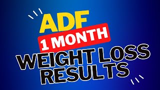 Alternate Day Fasting ADF 1st month Weight Loss Results [upl. by Goodill]