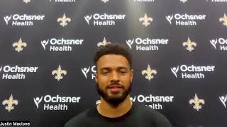 Saints WR Equanimeous St Brown on what he brings to the team [upl. by Grove416]