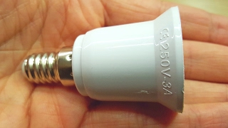 E14 to E27 Adapter for light lamp amp bulb [upl. by Gerius]