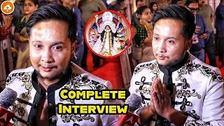 Pawandeep Rajan Complete Interview North Bombay Sarbojanin Grand Durga Puja 2024 [upl. by Ashley]