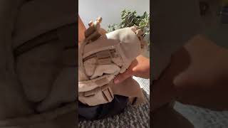 Ergobaby Baby Carrier  How to fold amp store your baby carrier in the carrier storage bag ergobaby [upl. by Trovillion]