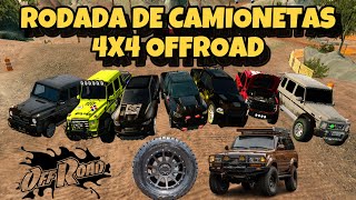 Rodada De Camionetas 4x4 Offroad Con Suscriptores Car Parking cpm [upl. by Enneire]