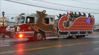 Smithtown Fire Dept Holiday Parade 2019 [upl. by Jenn59]