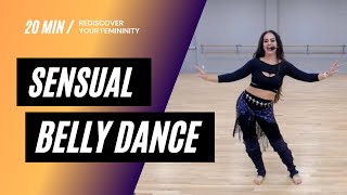 Chiftetelli Rhythms amp Belly Dance Magic 20Minute Class with Miss Portia 💃✨bellydance [upl. by Nnaharas]