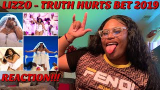 Lizzo  Truth Hurts BET AWARDS 2019 REACTION [upl. by Ahsinom]