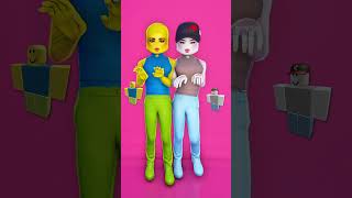 🚨STYLING MATCHING ROBLOX NOOBS IN DRESS TO IMPRESS dresstoimpress roblox dti [upl. by Natsirt]