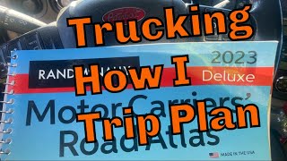 Trucking How to Trip Plan with A Map [upl. by Aliza]