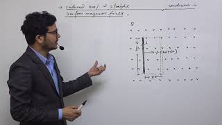 Class 12 physics electromagnetic induction part 1 [upl. by Nifled640]