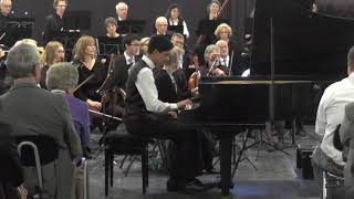 LisztPiano Concerto No2 piano performance by Milen Manoj [upl. by Hollington]