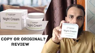 The Health Healer Night Cream Price amp Review [upl. by Chouest]