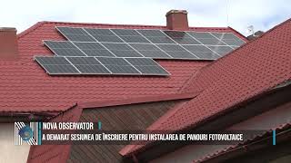 A demarat sesiunea de înscriere pentru instalarea de panouri fotovoltaice [upl. by Saber195]