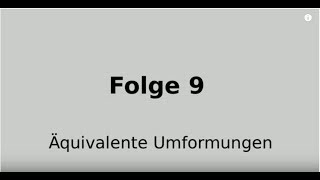 Äquivalente Umformungen  Folge 9 [upl. by Aniv]