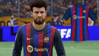 COMO CREAR y CAMBIAR LAS CAMISETAS EN FIFA 22 MODO CARRERA [upl. by Beilul705]