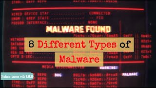 8 Different Types of Malware [upl. by Eiramyelhsa]