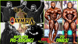 🚨2024 MR OLYMPIA LIVE 212 FINALS  MENS OPEN PREJUDGING  WATCHALONG [upl. by Waldon251]